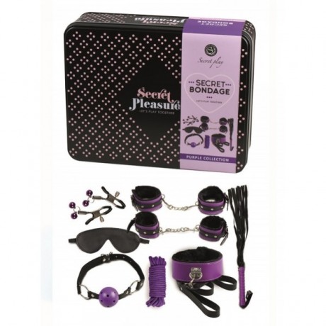 KIT LOVE PLAY ENJOY LILAS (8 PEÇAS)