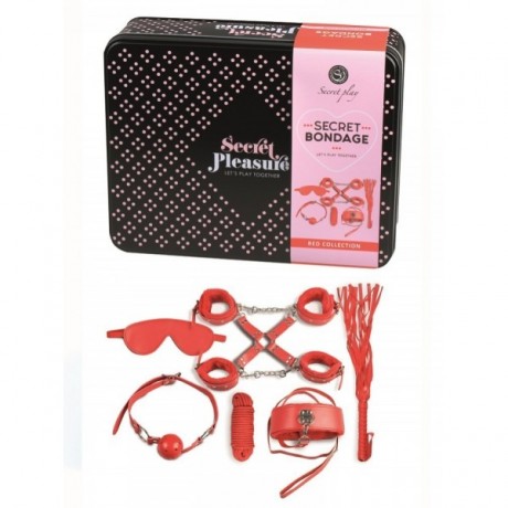 KIT LOVE PLAY ENJOY RED (8 PEÇAS)