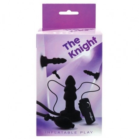 THE KNIGHT INFLATABLE VIBRATING PLUG