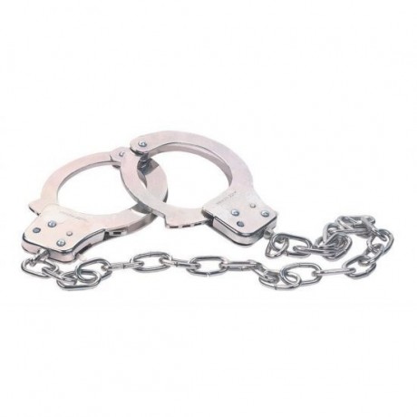 ALGEMAS DE METAL COM CORRENTE