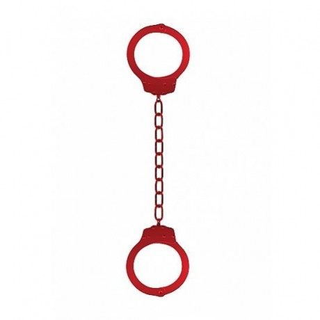 Algemas de Tornozelo Metal Vermelho