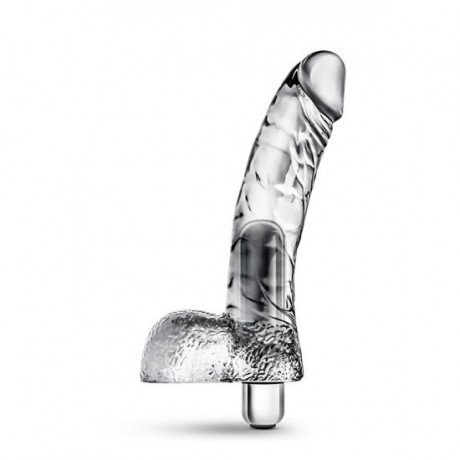 Vibrador Naturally Yours Ding Dong 13 cm transparente