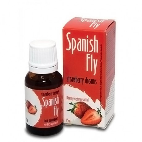 Gotas Afrodisíacas Spanish Fly Morango  15 ml
